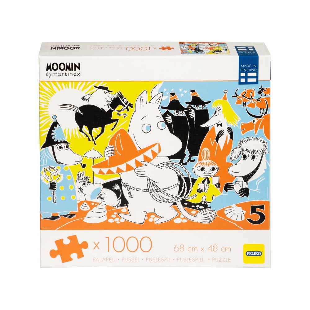 Moomin Comic Book Cover 5 Puzzle 1000 Pieces - Martinex - The Official Moomin Shop