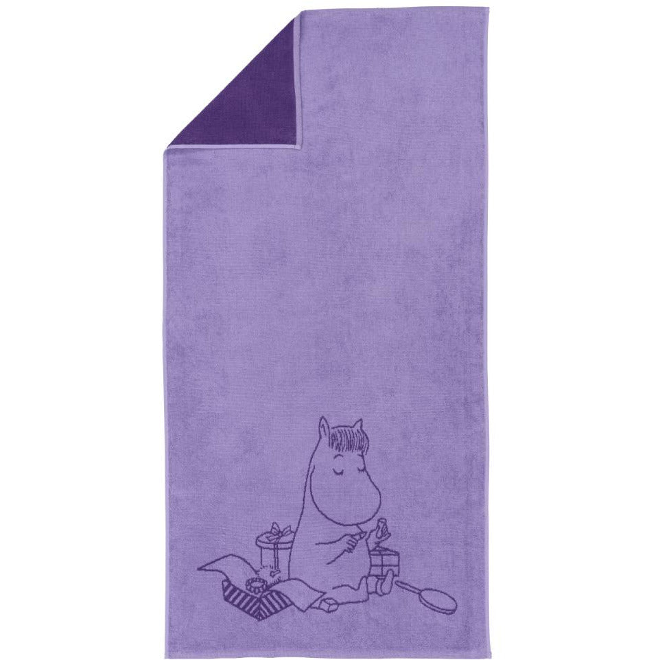 Snorkmaiden Bath Towel 70x140cm Purple - Moomin Arabia - The Official Moomin Shop