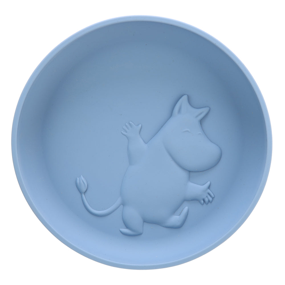 Moomintroll Silicone Plate Blue – Rätt Start - The Official Moomin Shop