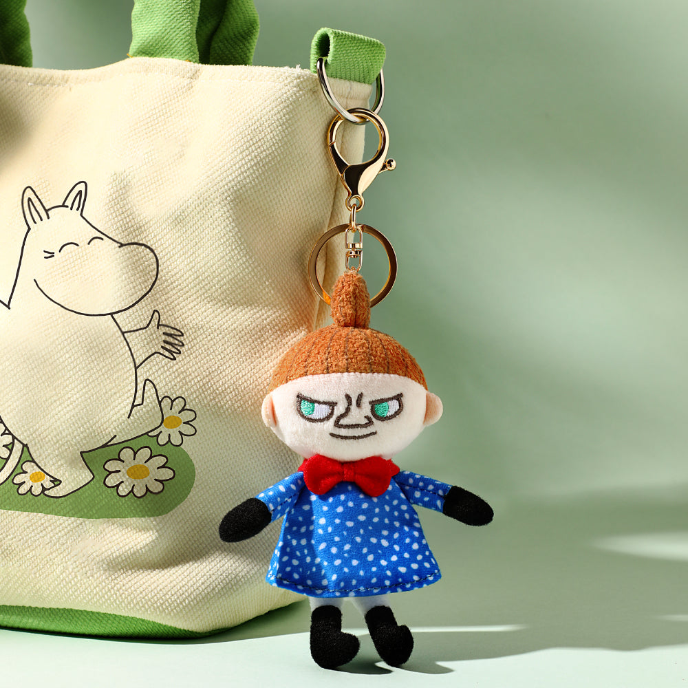 Little My Plush Key Ring Blue - The Official Moomin Shop