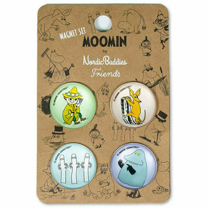 Moomin Magnet Set Friends - Nordicbuddies - The Official Moomin Shop