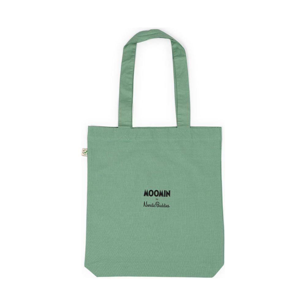 Moomin Tote Bag Green - Nordicbuddies - The Official Moomin Shop