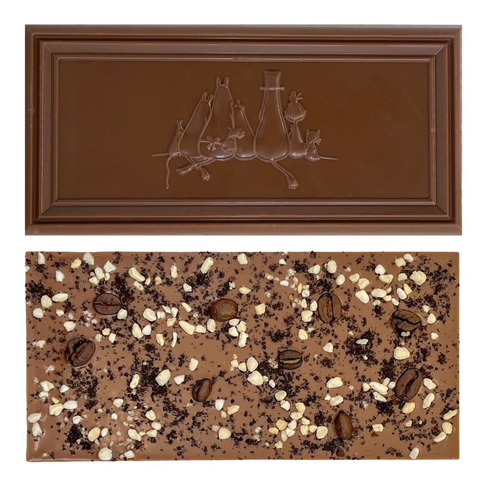 Moominpappa Milk Chocolate with Coffee & Crisp 70g - The Official Moomin Shop