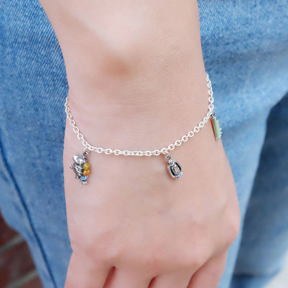 Moomin Adventuring Silver Bracelet - Moress Charms - The Official Moomin Shop