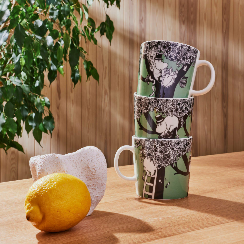 Moomin Mug Green 0,4 L - Moomin Arabia - The Official Moomin Shop