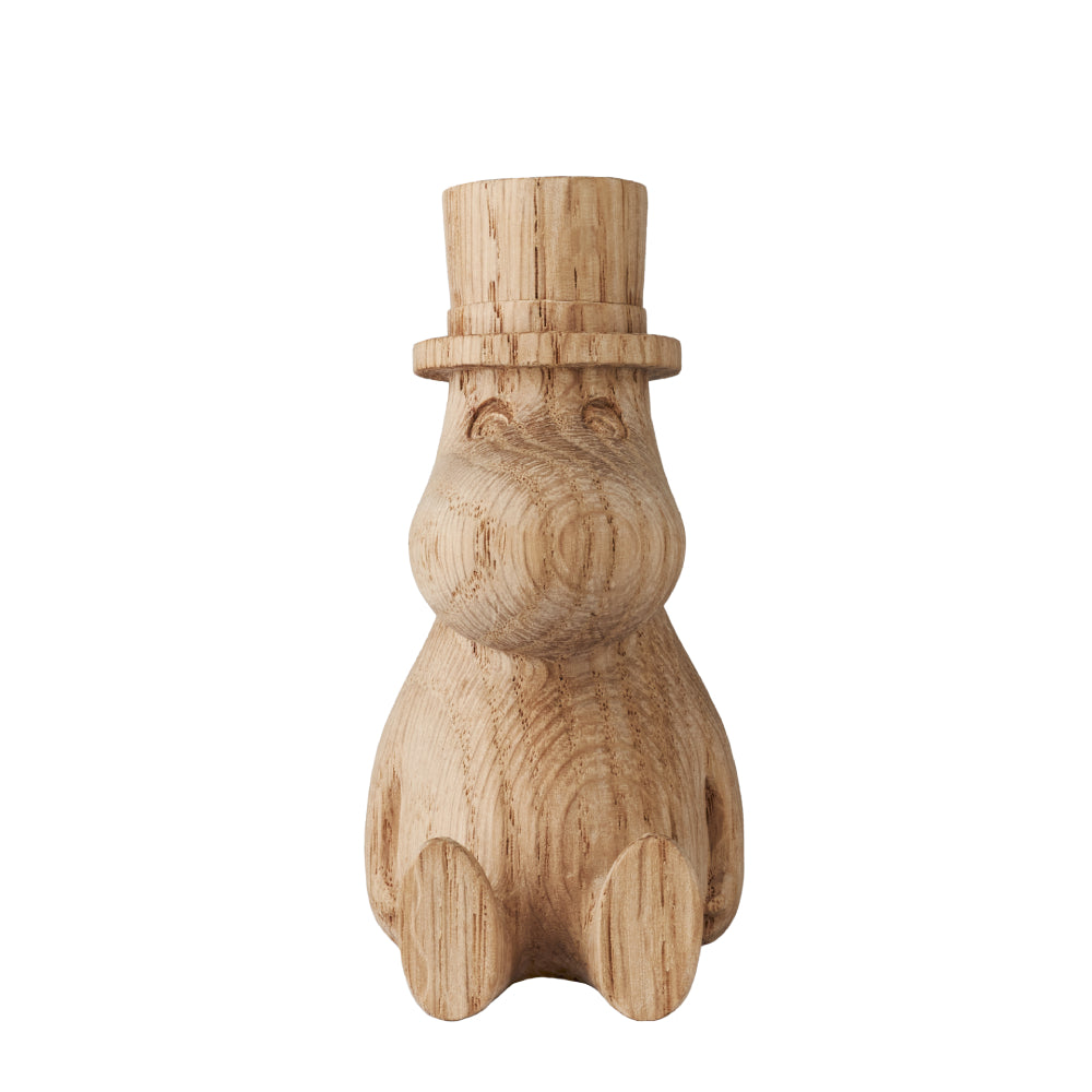 Moominpappa Wooden Figurine 10cm - The Official Moomin Shop