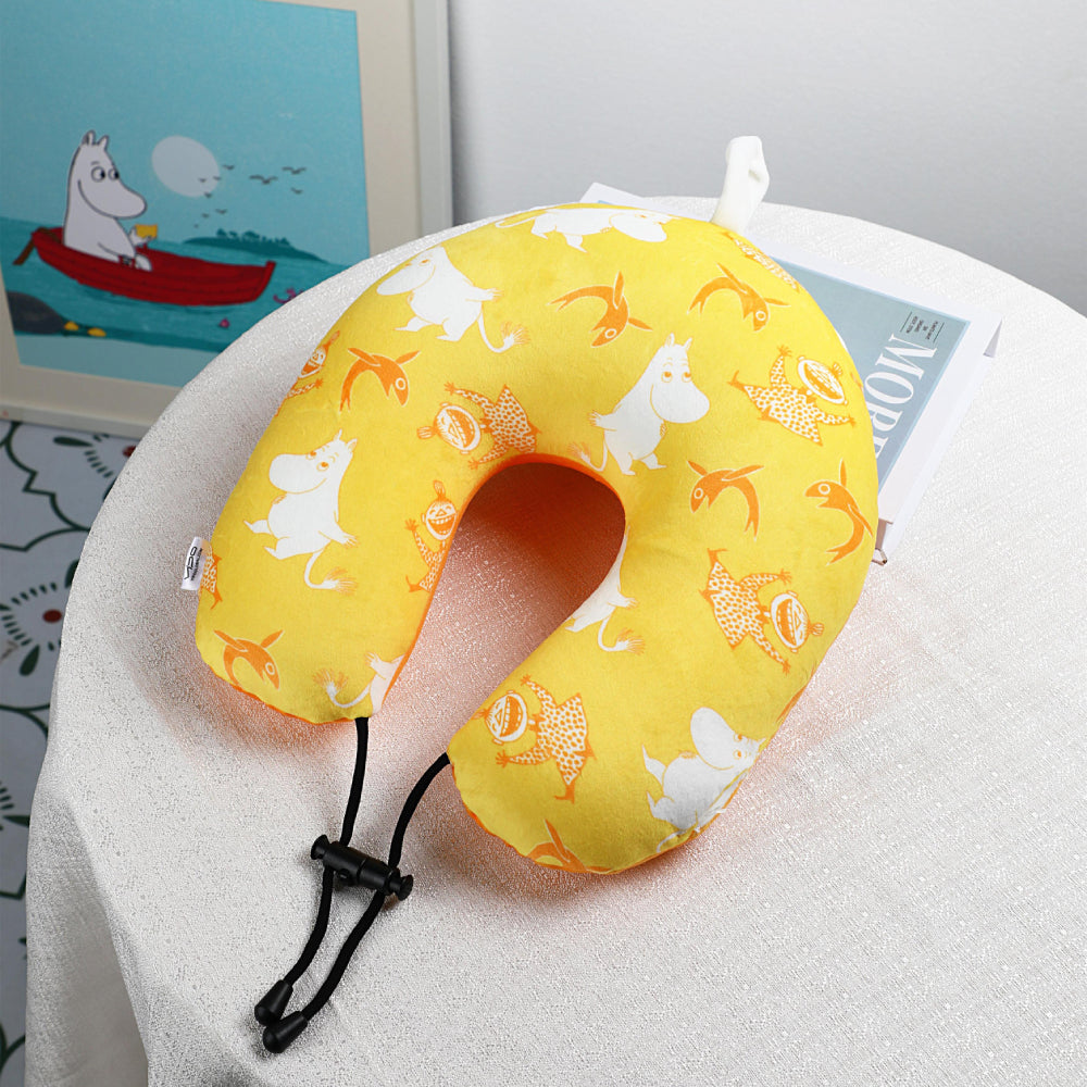 Little My Travel Pillow Orange - Vipo - The Official Moomin Shop