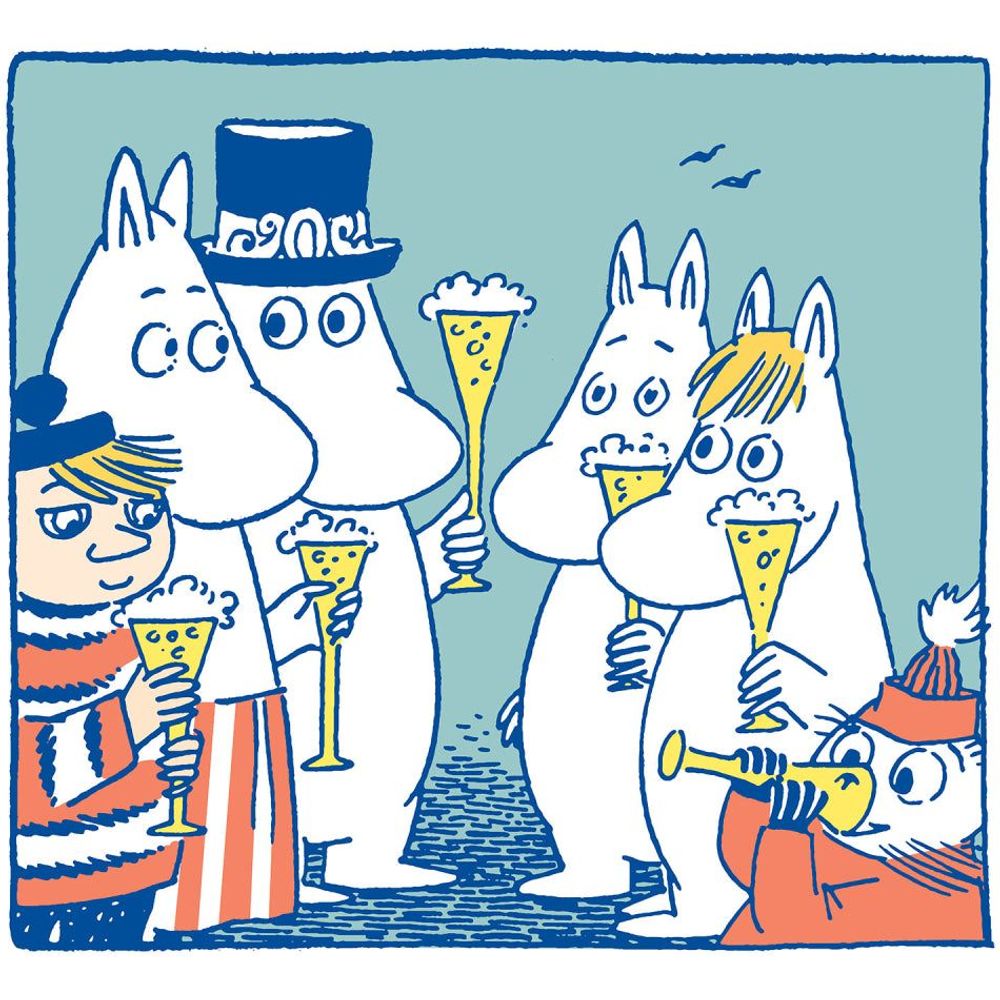 Greeting Card Moomin Party - Hype Cards - The Official Moomin Shop