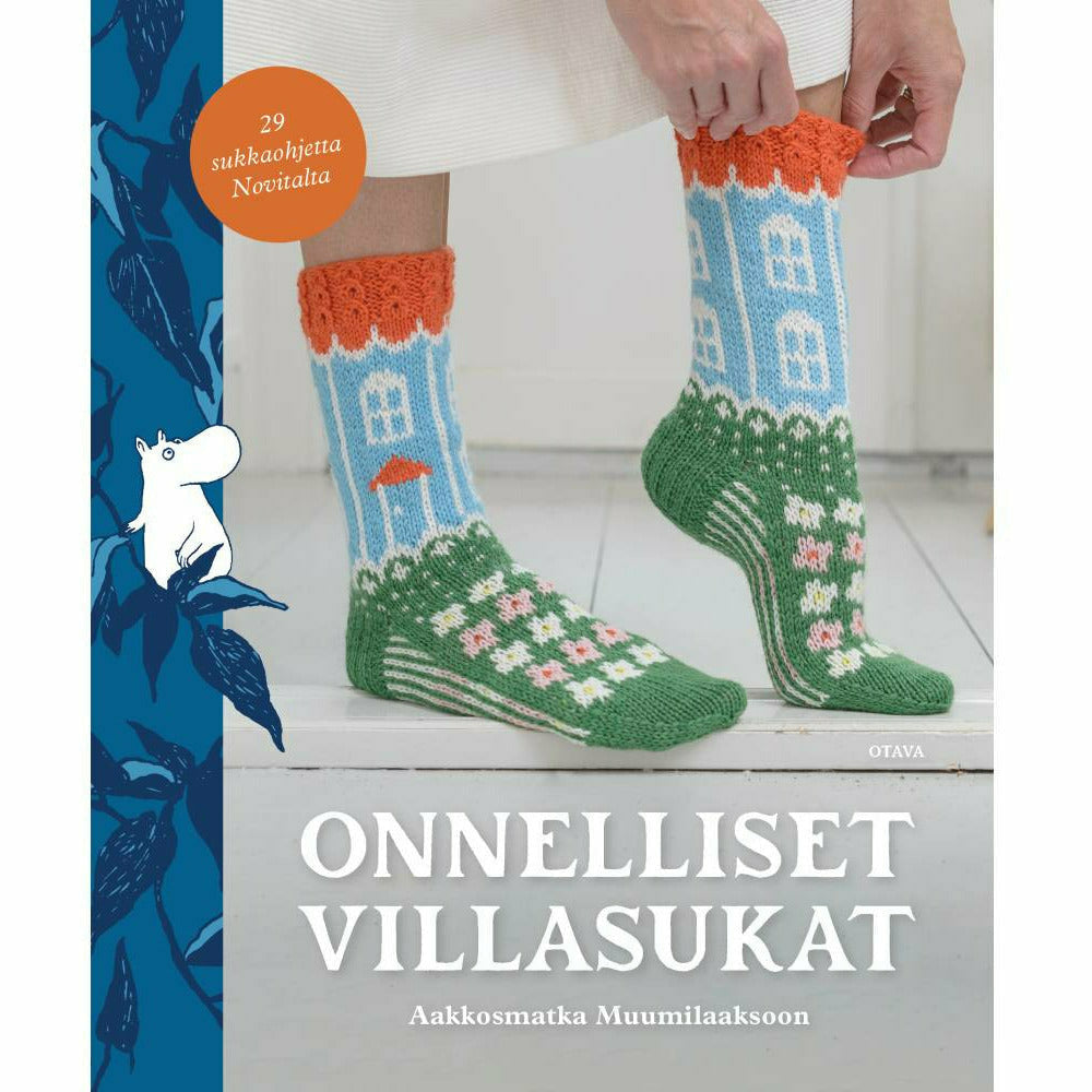 Muumit Onnelliset Villasukat Kirja - Novita - The Official Moomin Shop