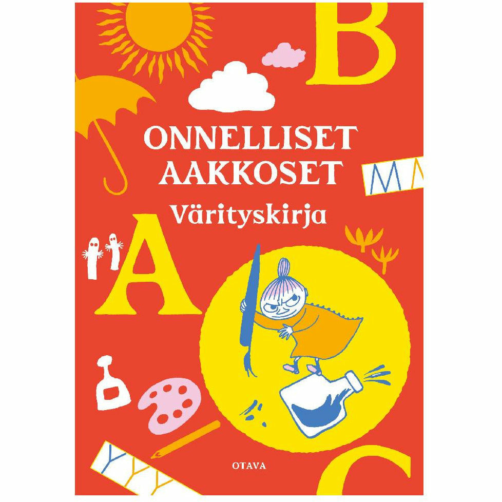 Onnelliset Aakkoset Coloring Book - Otava - The Official Moomin Shop