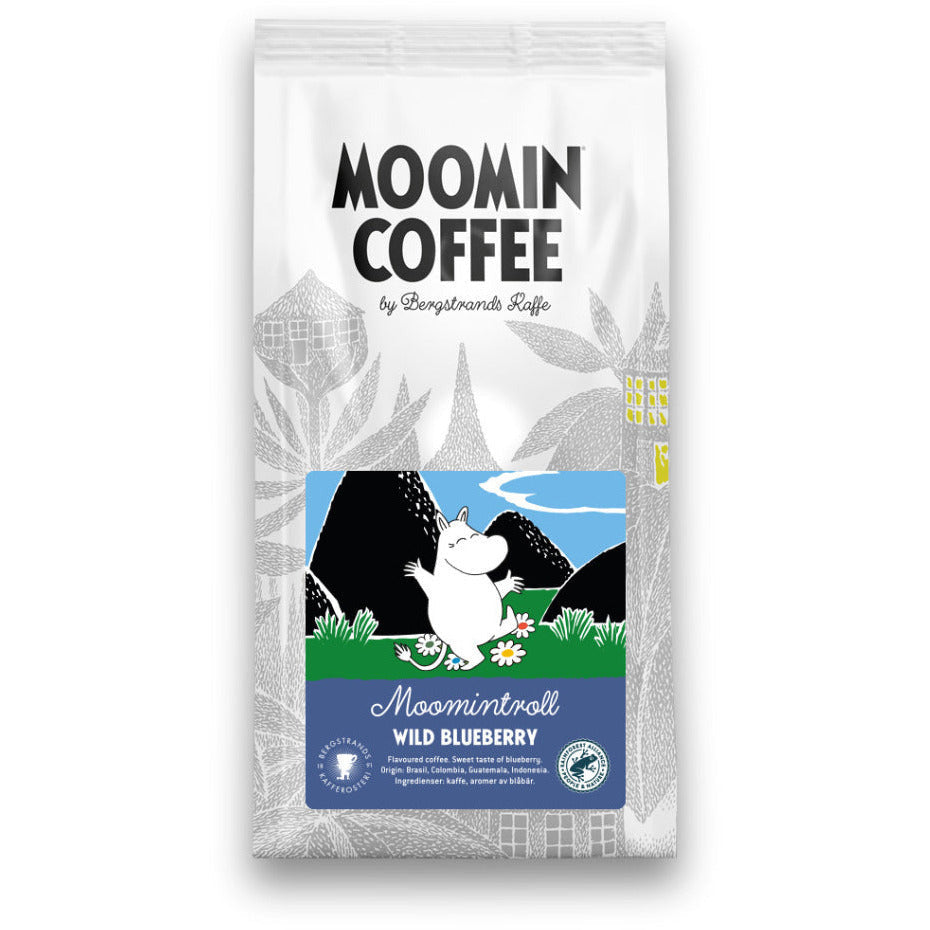 Moomintroll Coffee Wild Blueberry 250g - The Official Moomin Shop