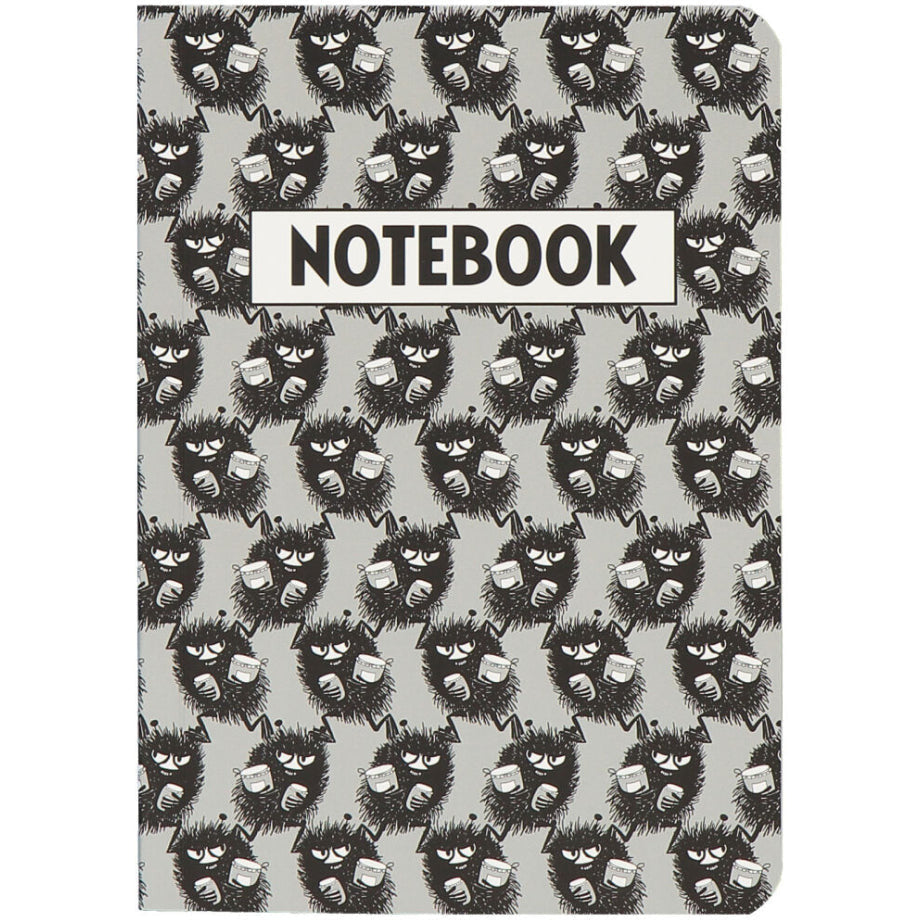 Pop Art Notebook A6 grey - Anglo-Nordic - The Official Moomin Shop