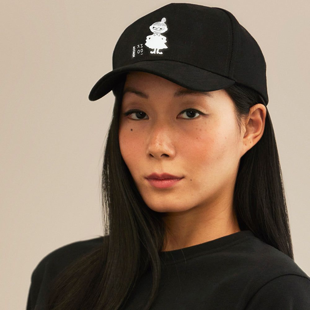 Little My Trickster Reflective Cap Black - Moiko - The Official Moomin Shop