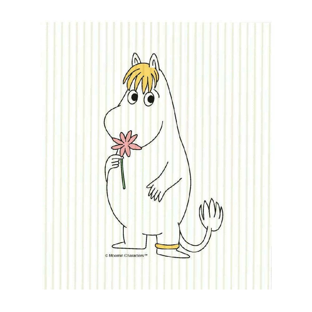 Snorkmaiden and Flower Dish Cloth - Opto Design - The Official Moomin Shop
