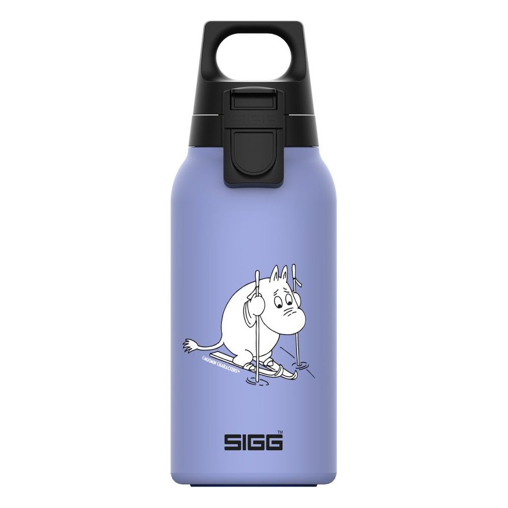 Moomin Hot & Cold One Light Ski Bottle Light Lila 0,33L - SIGG - The Official Moomin Shop