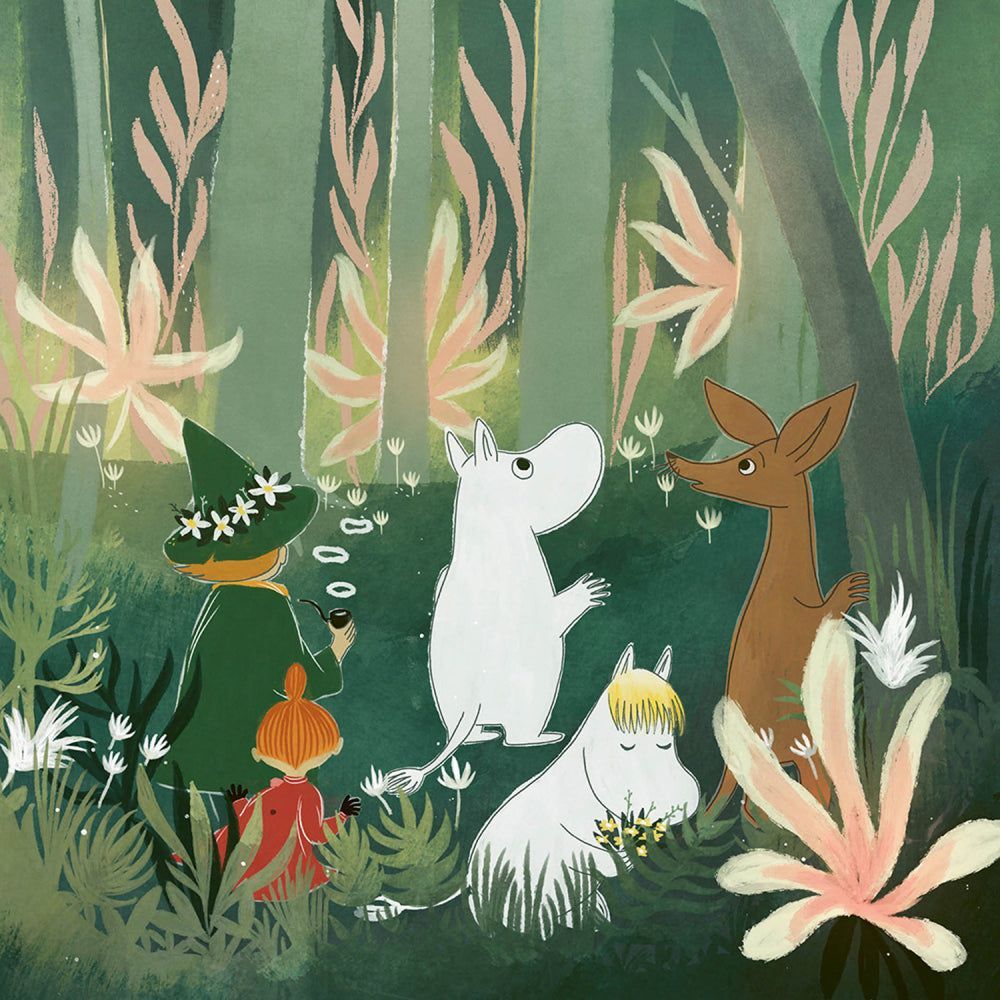 Greeting Card Enchanted Forest - The Official Moomin Shop
