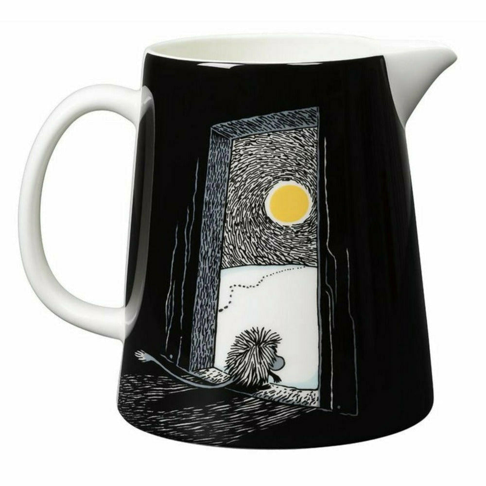 The Ancestor Pitcher 1L Black - The Official Moomin Shop