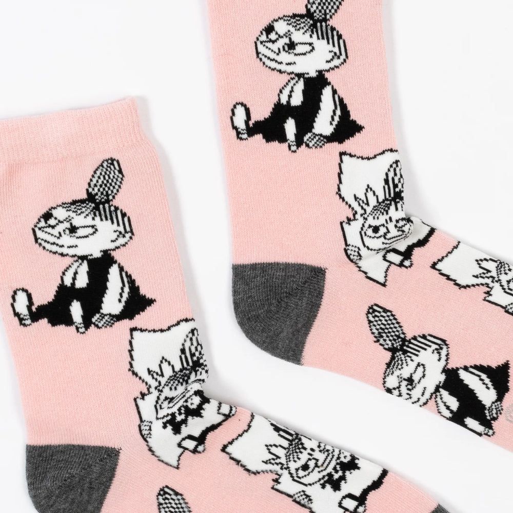 Little My Pranks Socks 36-42 Pink - The Official Moomin Shop