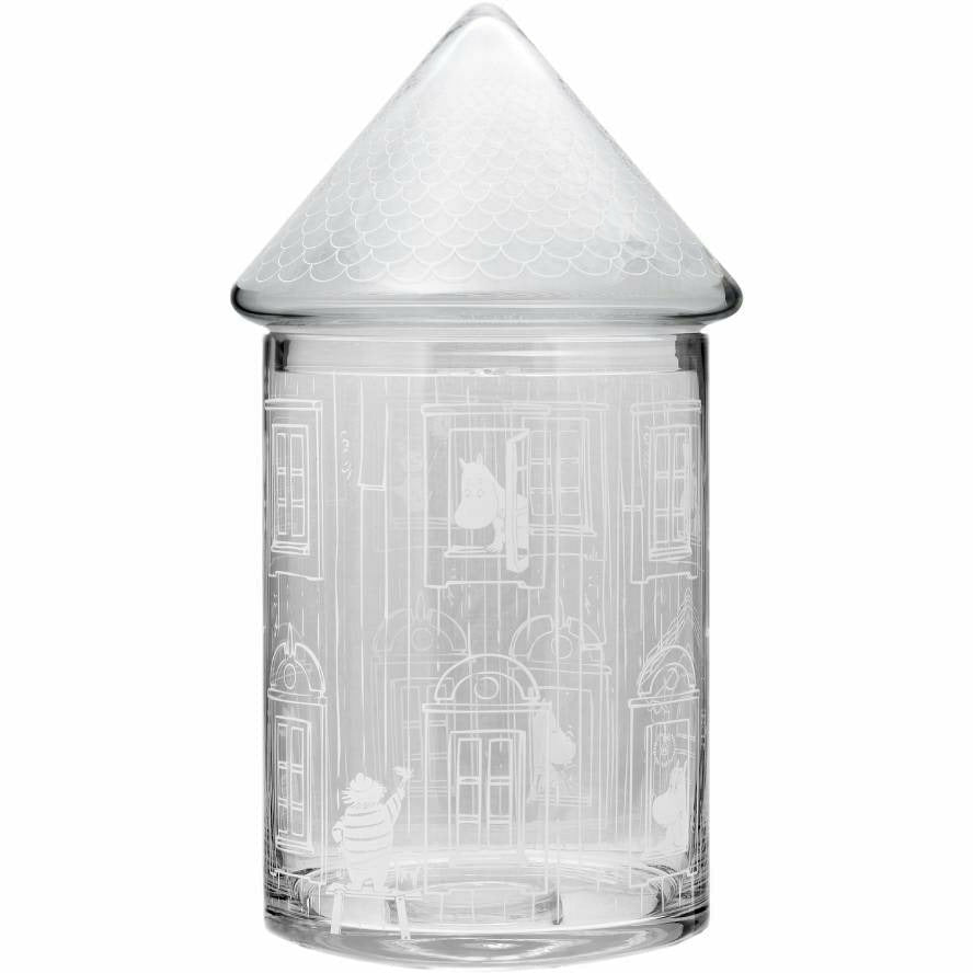 Moominhouse Glass Jar - Muurla - The Official Moomin Shop