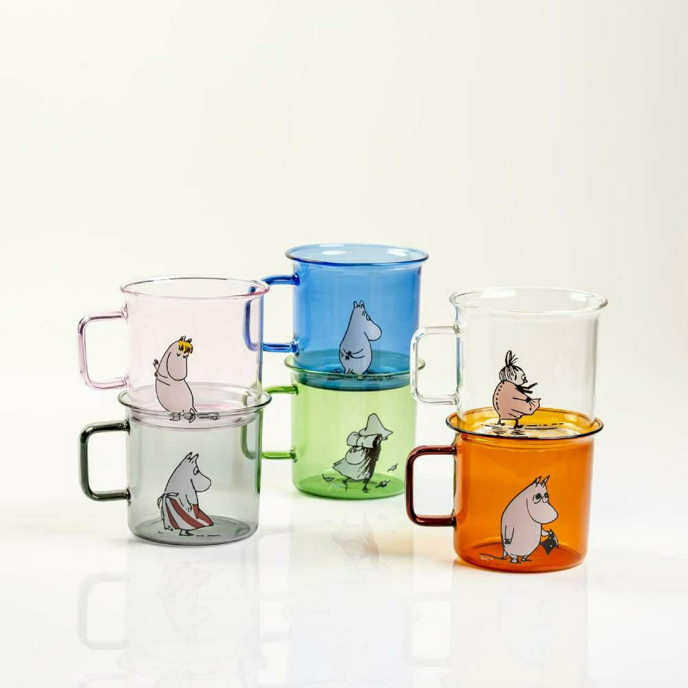 Moominpappa Glass Mug - Muurla - The Official Moomin Shop