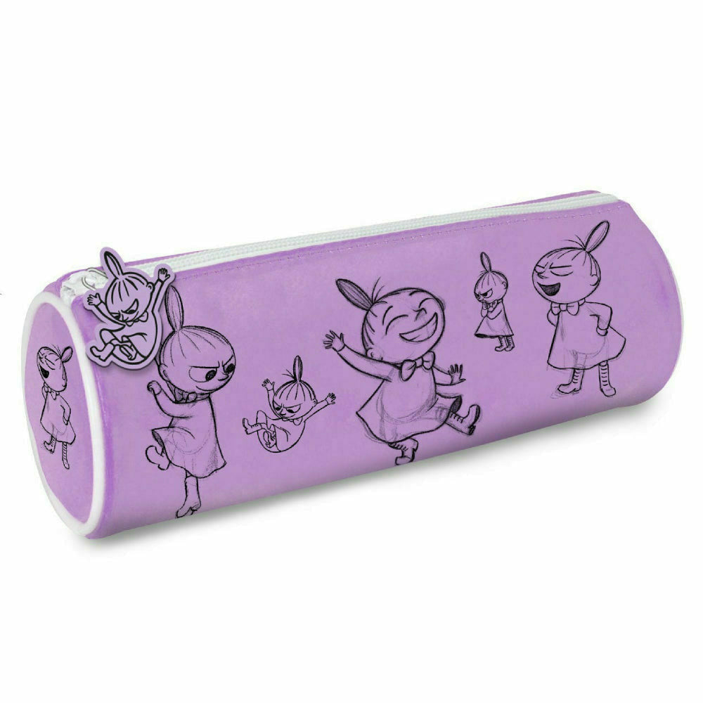 Little My Tube Pencil Case Violet  - Anglo-Nordic - The Official Moomin Shop