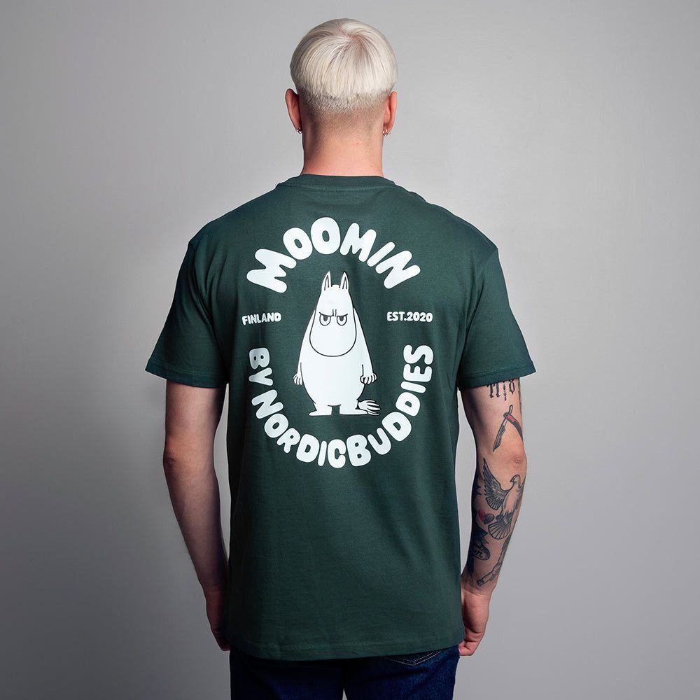 Moomintroll T-shirt Green - Nordicbuddies - The Official Moomin Shop