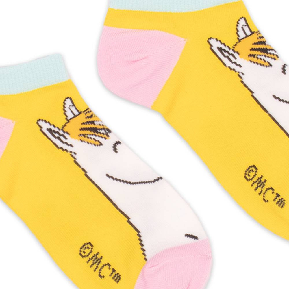 Snorkmaiden Ankle Socks Yellow 36-42 - Nordicbuddies - The Official Moomin Shop