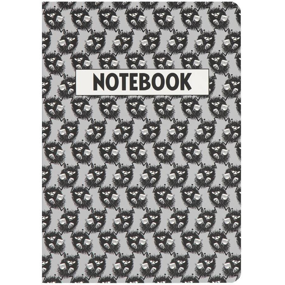 Pop Art Notebook A5 Grey - Anglo-Nordic - The Official Moomin Shop
