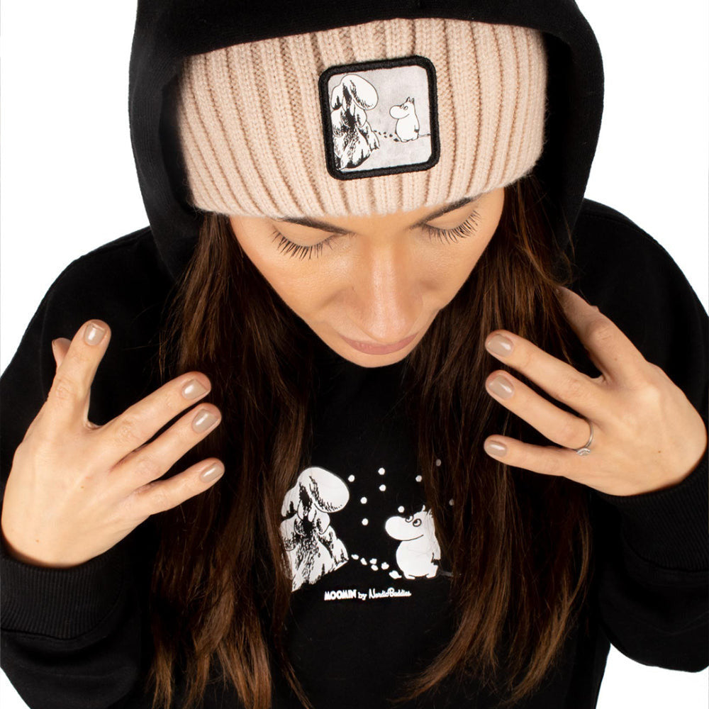 Moomin Winterland Beanie Beige - Nordicbuddies - The Official Moomin Shop