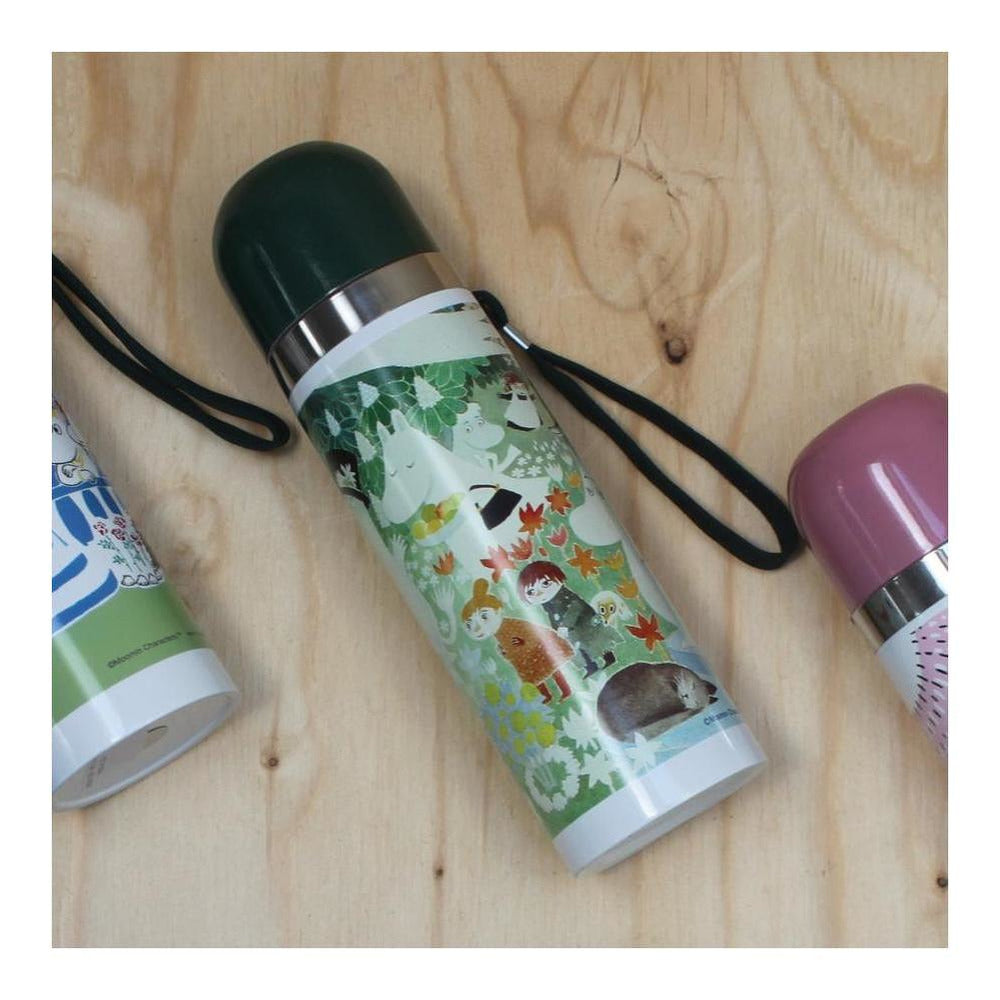 Moomin Hiding Water Bottle olive 3,5 dl