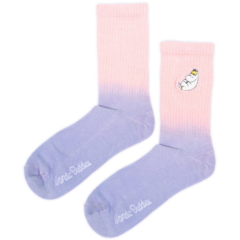 Snorkmaiden Tie Dye Socks Rosa 36-42- Nordicbuddies - The Official Moomin Shop