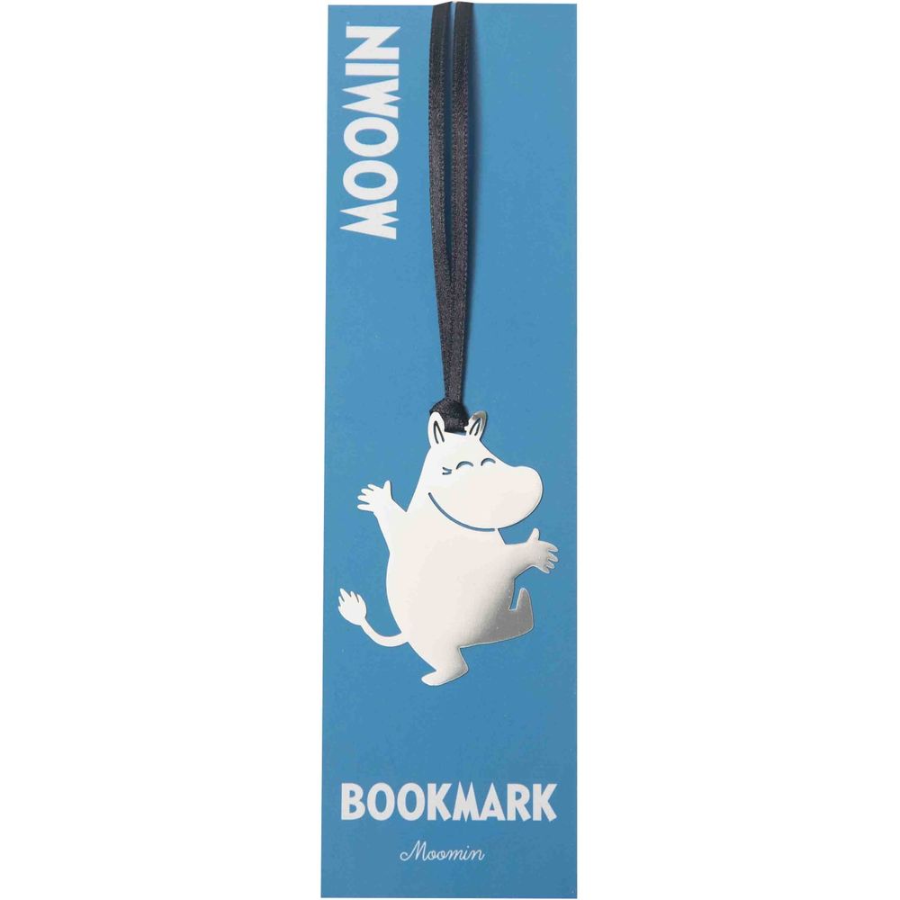 Moomintroll Dancing Bookmark Silver - Pluto Design - The Official Moomin Shop