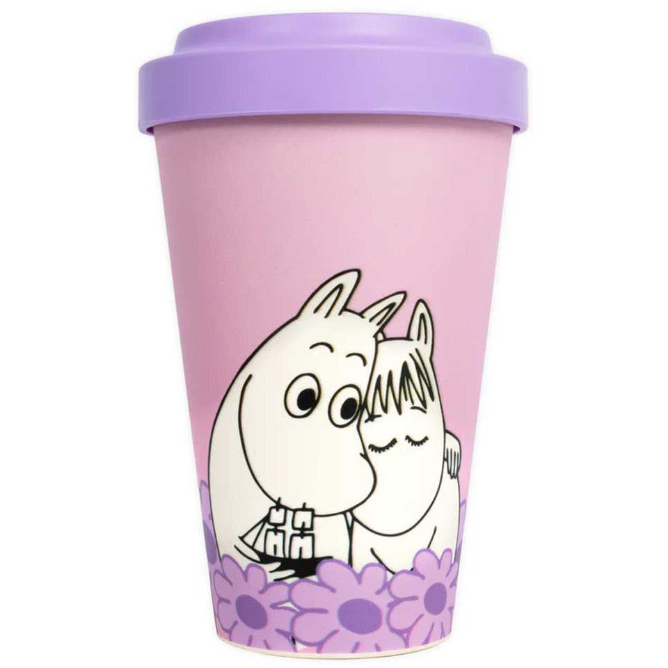 Take away Mug Moomintroll and Snorkmaiden  - Nordicbuddies - The Official Moomin Shop