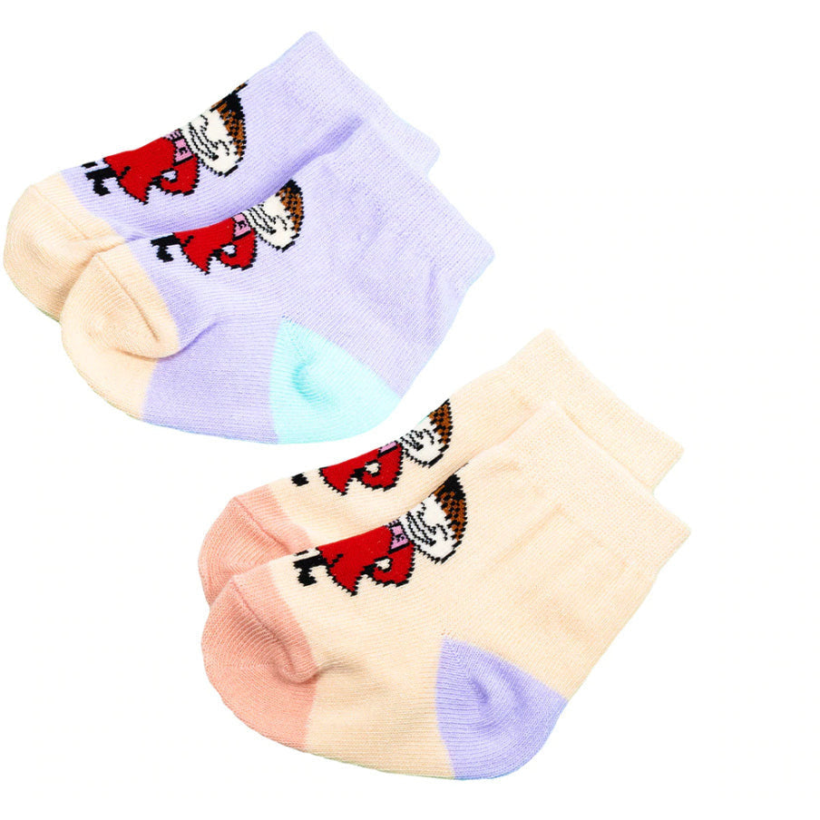 Baby Socks Little My  2-pack - Nordicbuddies - The Official Moomin Shop