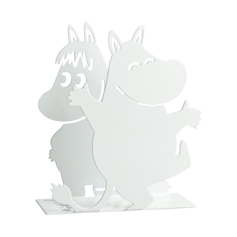 Moomintroll & Snorkmaiden Napkin Holder White - The Official Moomin Shop
