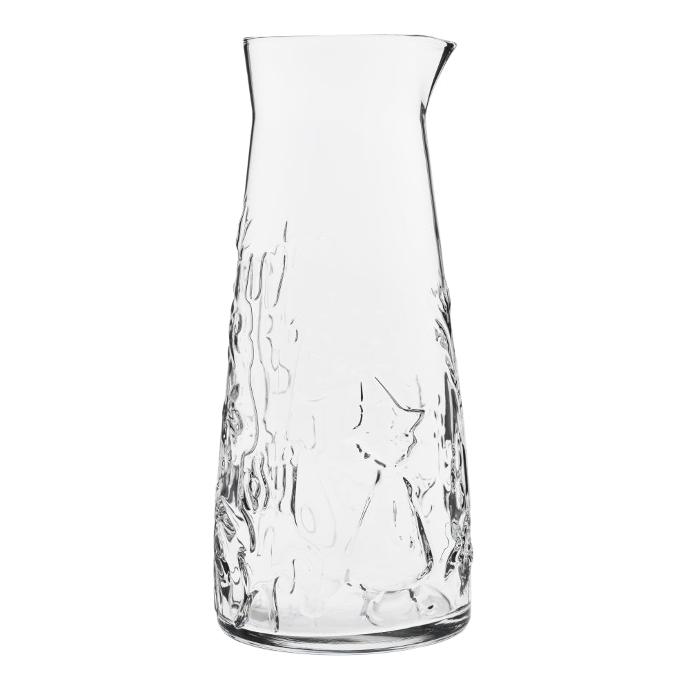 Moomin Clear Glass Pitcher 100 cl - Moomin Arabia - The Official Moomin Shop