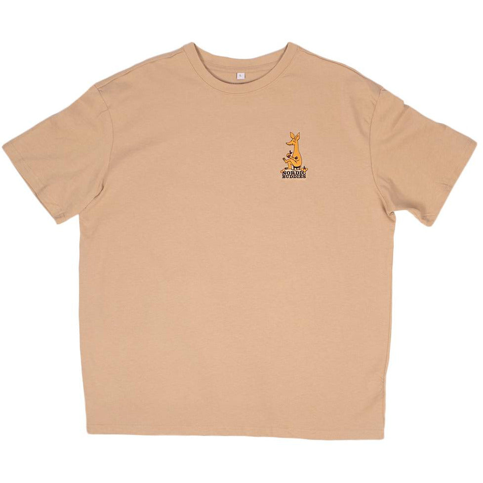 Sniff Orange Tree T-shirt Beige - Nordicbuddies - The Official Moomin Shop