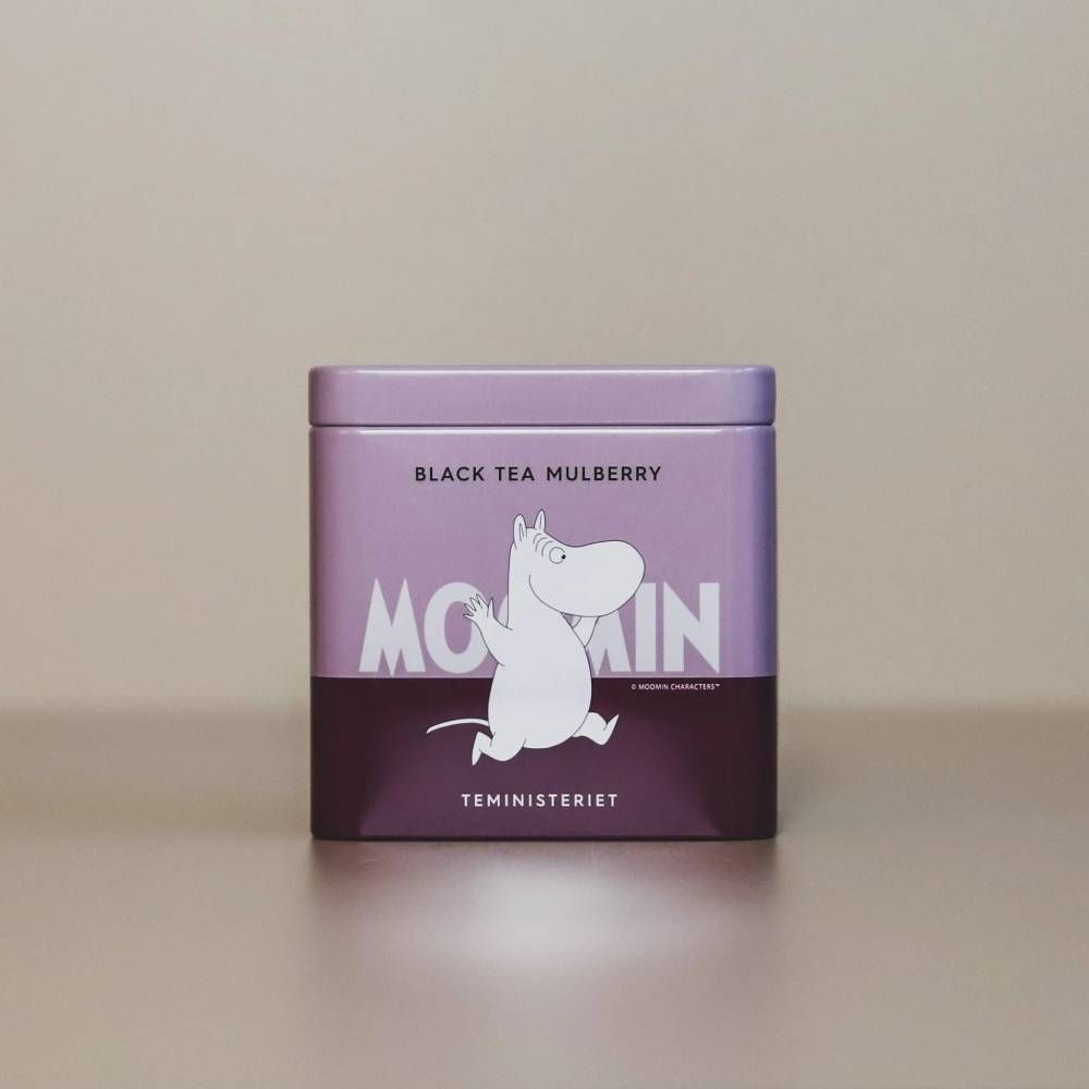Moomin Mulberry Black Tea Tin - Teministeriet - The Official Moomin Shop