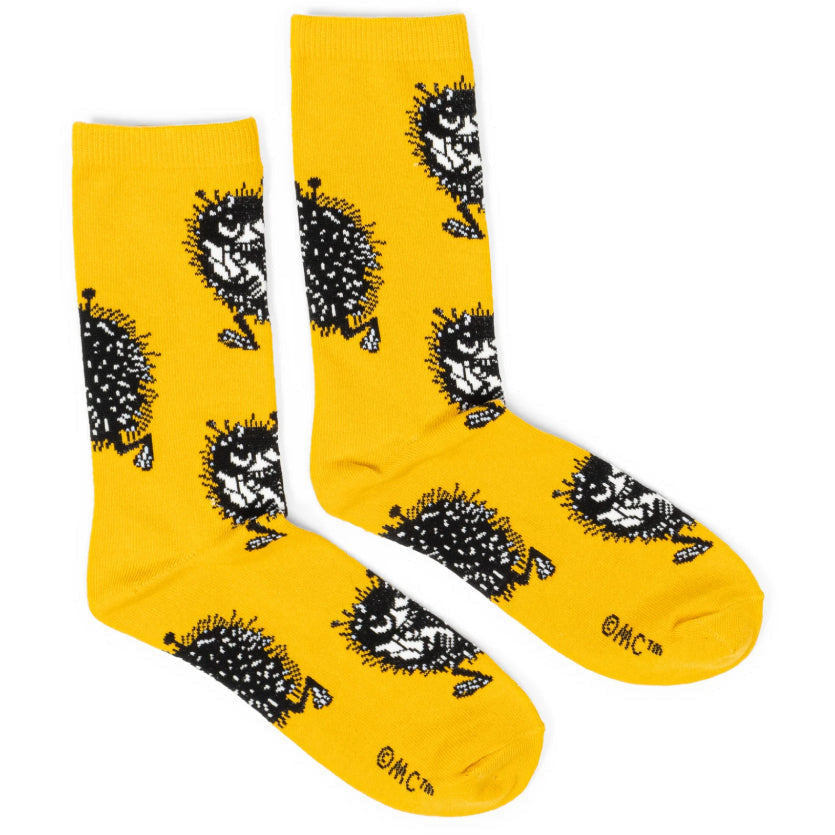 Stinky Getaway Socks Yellow 40-45 - Nordicbuddies - The Official Moomin Shop