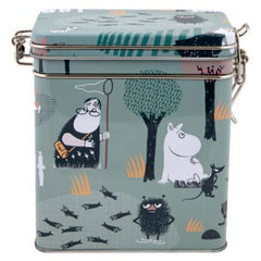 Moomin Forest Walk Espresso Tin Green - Martinex - The Official 