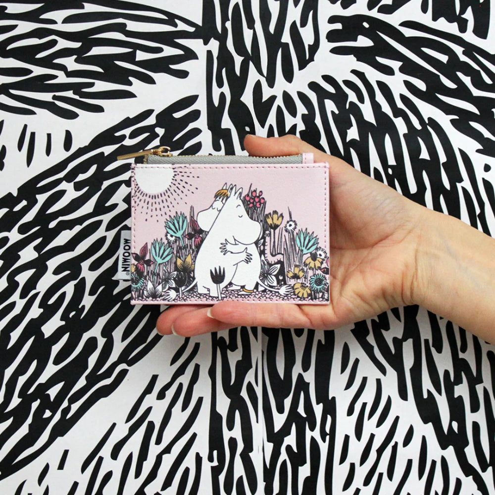 Moomin Love Card Wallet Pink - The Official Moomin Shop