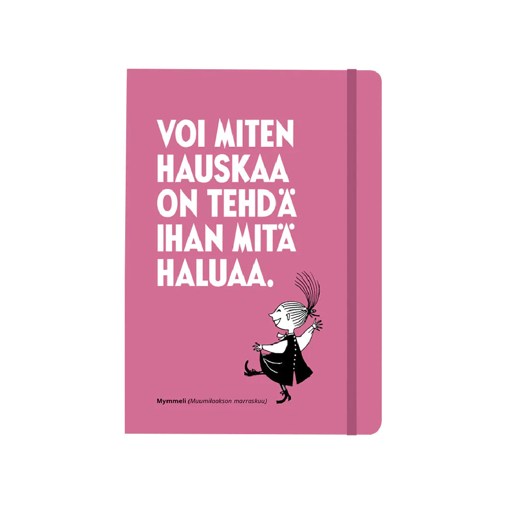 Little My Pink Notebook A5 - The Official Moomin Shop