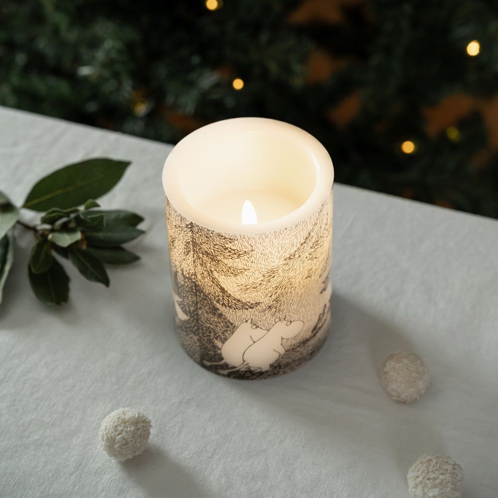 Moomin LED Candle Under The Trees 12,5 cm - Muurla - The Official Moomin Shop