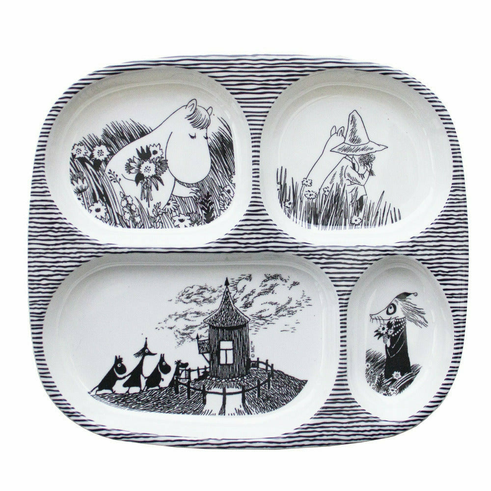 Moomin Tray Plate Graphic Collection - Rätt Start - The Official Moomin Shop
