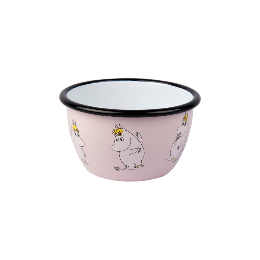 Snorkmaiden Enamel Bowl 6 dl Pink - Muurla - The Official Moomin Shop