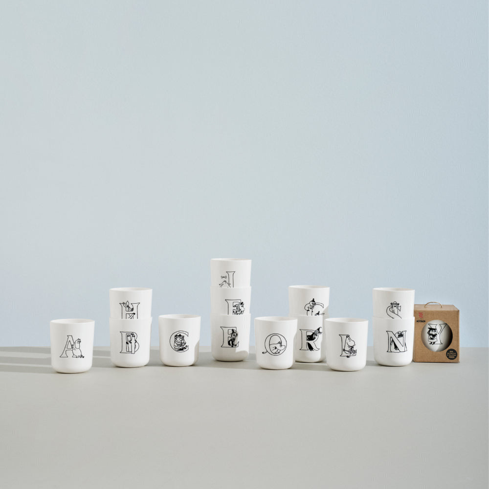 Moomin ABC Letter Cup - RIG-TIG - The Official Moomin Shop