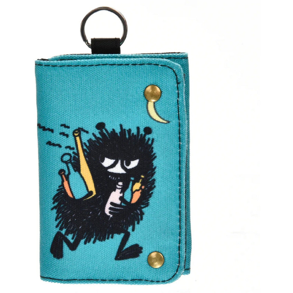 Stinky Canvas Wallet Petrol Blue - The Official Moomin Shop