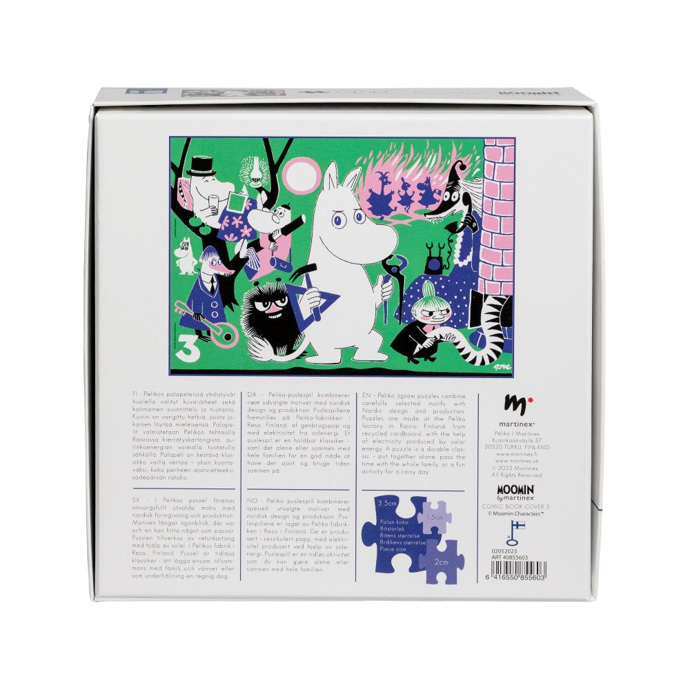 Moomin Comic Book Cover 3 Puzzle 350-pcs - Martinex - The Official 