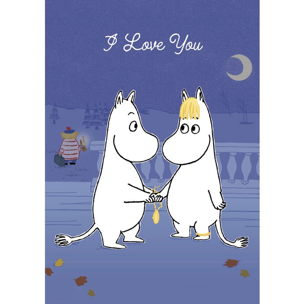 Greeting Card I Love You - The Official Moomin Shop
