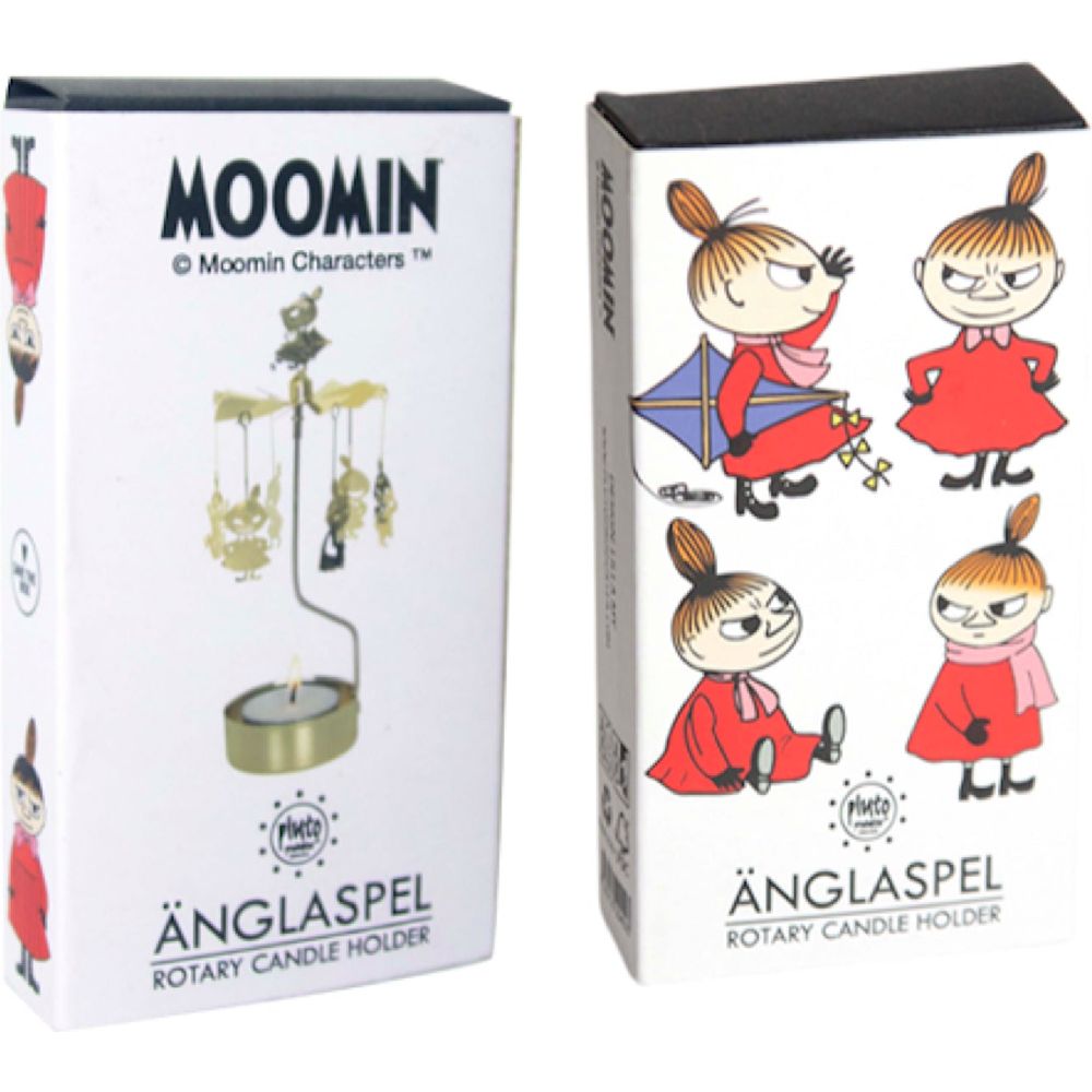 Rotary Candle Holder Little My Gold - Pluto Produkter - The Official Moomin Shop